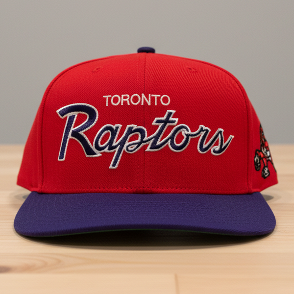 *TORONTO RAPTORS* Pro Crown Fit Snapback Hats by Mitchell & Ness