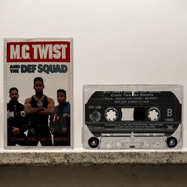 •M.C. TWIST AND THE DEF SQUAD - COMIN’ THRU LIKE WARRIORS• ~1989 OG PRESSING~ (CASSETTE TAPE)