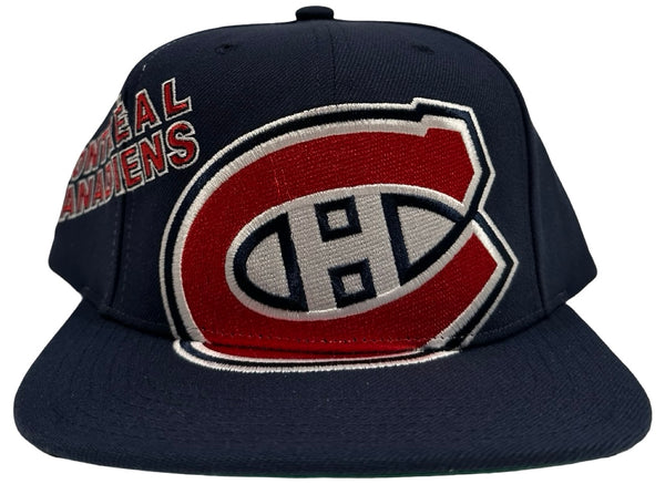 *Montreal Canadiens* snapback hats by Mitchell & Ness