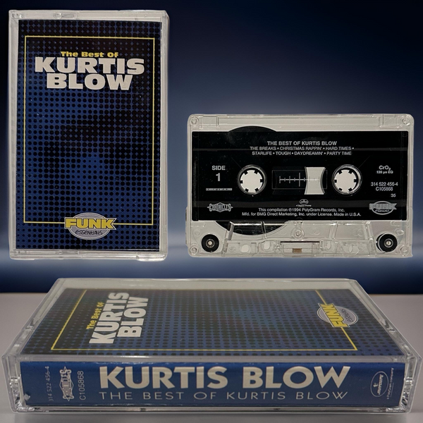 •KURTIS BLOW ~ THE BEST OF KURTIS BLOW• ~1994 OG PRESSING~ (CASSETTE TAPE)