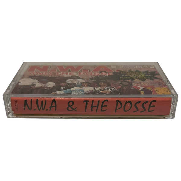 •N.W.A & THE POSSE - COMPILATION• ~1989 OG REPRESINGS~ (CD & CASSETTE TAPE) (ORIGINALLY RELEASED IN 1986)