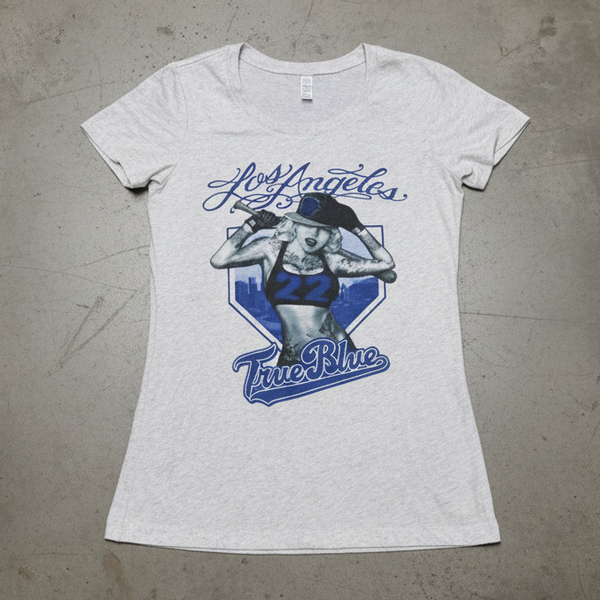 *LOS ANGELES DODGERS* •True Blue• ~Women’s graphic print t-shirt~