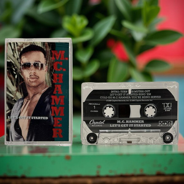 •M.C. HAMMER - LET’S GET IT STARTED• ~1988 OG PRESSING~ (CASSETTE TAPE)