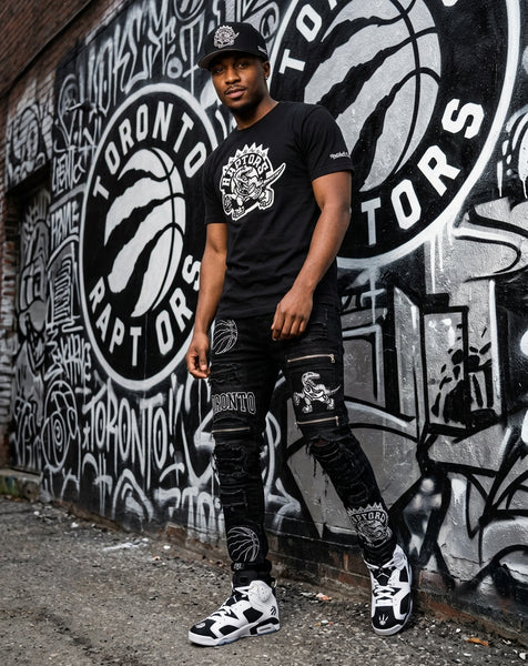 *TORONTO RAPTORS* Snapback Hats by Mitchell & Ness (Pro Pinch Fit)
