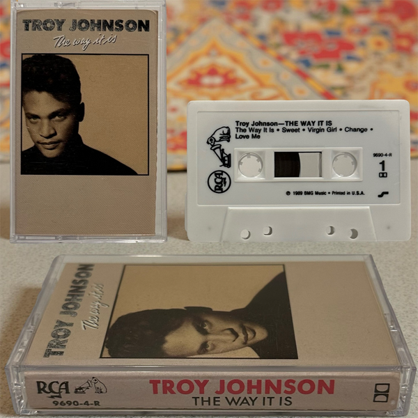 •TROY JOHNSON - THE WAY IT IS• ~1989 OG PRESSING~ (CASSETTE TAPE)