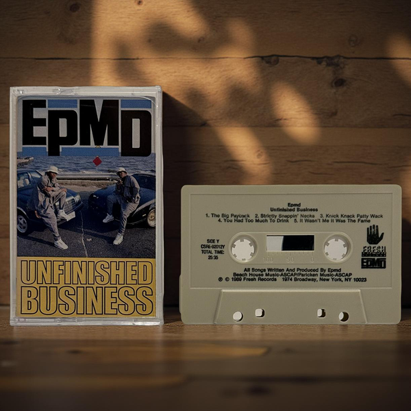 •EPMD ~ UNFINISHED BUSINESS• ~1989 OG PRESSING~ (FRESH RECORDS CASSETTE) (1)