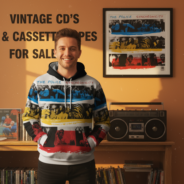 •THE POLICE - SYNCHRONICITY• ~1983 OG CANADIAN REPRESSINGS~ (CD & CASSETTE TAPE)