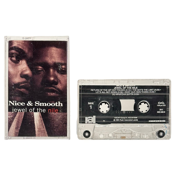 •NICE & SMOOTH - JEWEL OF THE NILE• ~1994 OG PRESSINGS~ (CD & CASSETTE TAPE)