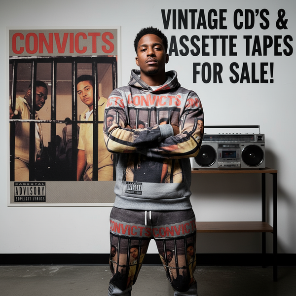 •CONVICTS - CONVICTS• ~1991 OG PRESSING~ (CASSETTE TAPE)