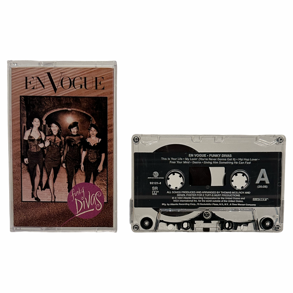 •EN VOGUE - FUNKY DIVAS• ~1992 OG PRESSINGS~ (CD & CASSETTE TAPE)