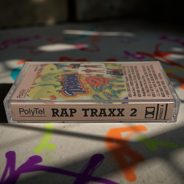 •RAP TRAXX - 2• ~1989 OG CANADIAN PRESSING~ (CASSETTE TAPE) (BLACK SHELL)