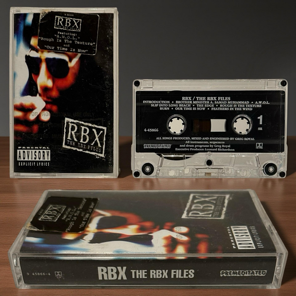 •RBX - THE RBX FILES• ~1995 OG PRESSING~ (CASSETTE TAPE)
