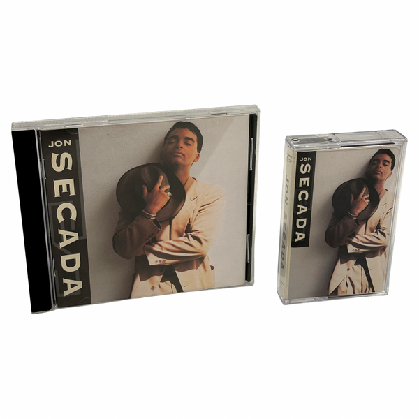 •JON SECADA - JON SECADA• ~1992 OG CANADIAN PRESSINGS~ (CD & CASSETTE TAPE)