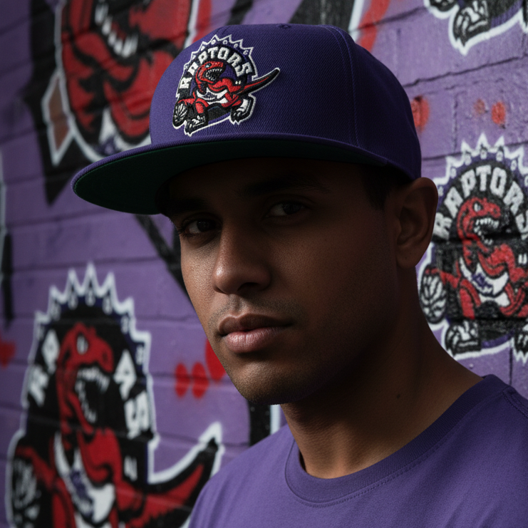 *TORONTO RAPTORS* Original Fit Snapback Hats by Mitchell & Ness