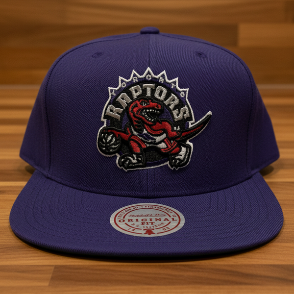 *TORONTO RAPTORS* Original Fit Snapback Hats by Mitchell & Ness
