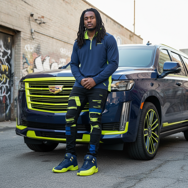 *KS SPORT* ~LONG SLEEVE SHIRT~ (1/4 ZIP) (TALL SIZED)