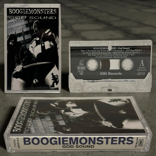•BOOGIEMONSTERS - GOD SOUND• ~1997 OG PRESSING~ (CASSETTE TAPE)