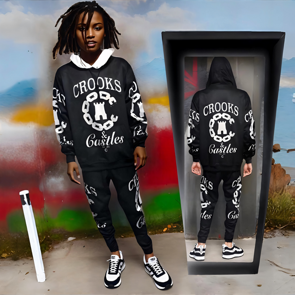 ^C&C^ JOGGER SWEATSUITS (FLEECY SOFT LINED)
