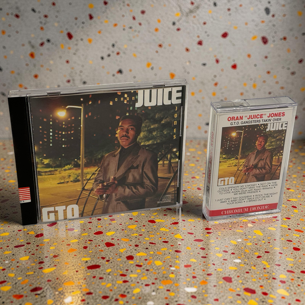 •ORAN “JUICE” JONES - G.T.O. GANGSTERS TAKIN’ OVER• ~1987 OG PRESSINGS~ (CD & CASSETTE TAPE)