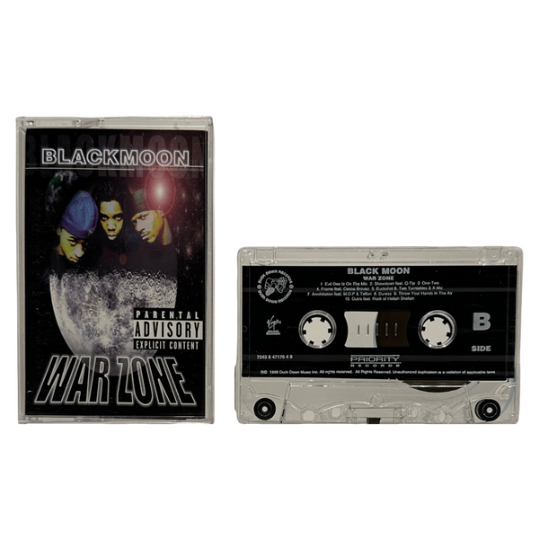 •BLACK MOON ~ WAR ZONE• ~1999 OG PRESSINGS~ (CD & CASSETTE TAPE)