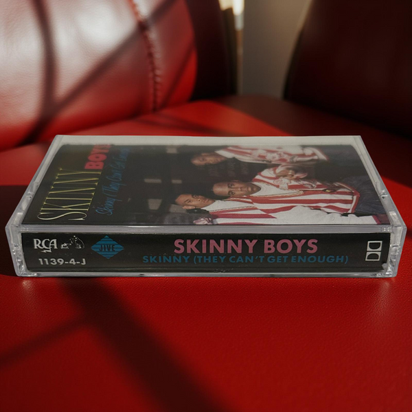 •SKINNY BOYS - SKINNY (THEY CAN’T GET ENOUGH)• ~1988 OG PRESSING~ (CASSETTE TAPE)