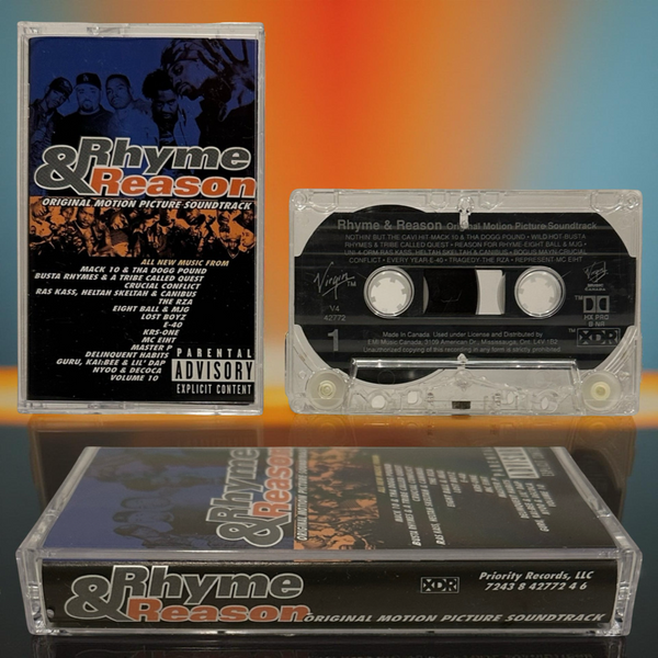 •RHYME & REASON - ORIGINAL MOTION PICTURE SOUNDTRACK• ~1997 OG PRESSING~ (CASSETTE TAPE)