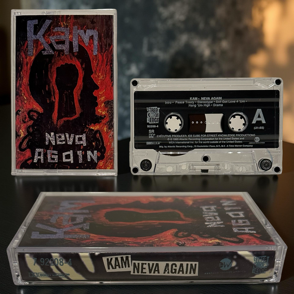 •KAM ~ NEVA AGAIN• ~1993 OG PRESSING~ (CASSETTE TAPE)