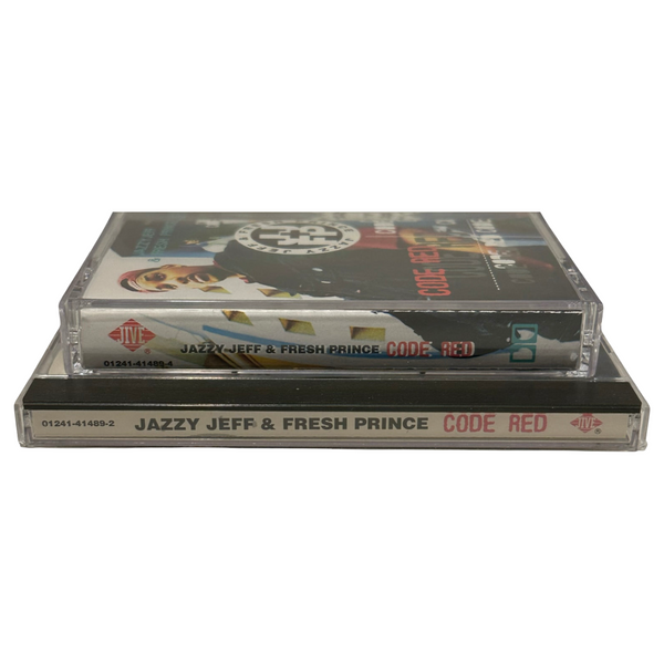 •JAZZY JEFF & FRESH PRINCE - CODE RED• ~1993 OG PRESSINGS~ (CD & CASSETTE TAPE)