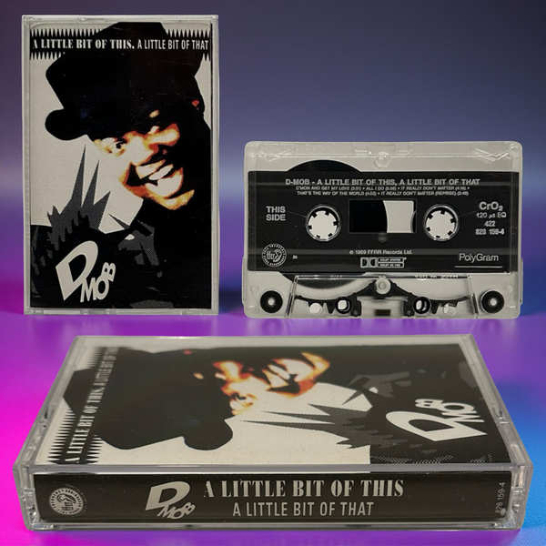 •D-MOB - A LITTLE OF THIS, A LITTLE OF THAT• ~1989 OG PRESSING~ (CASSETTE TAPE)