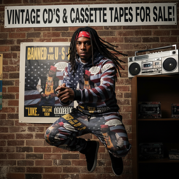 •THE LUKE LP FEATURING THE 2 LIVE CREW - BANNED IN THE U.S.A.• ~1990 OG PRESSING~ (CASSETTE TAPE) (3)