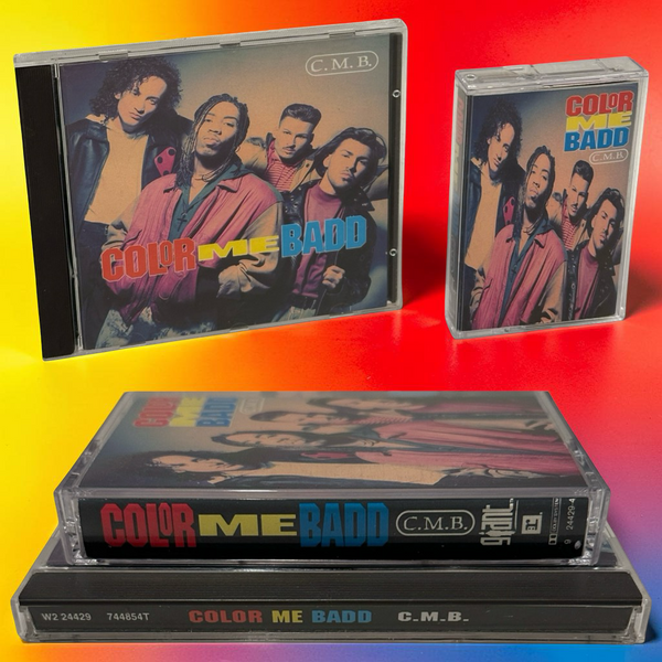 •COLOR ME BADD ~ C.M.B.• ~1991 OG PRESSINGS~ (CD & CASSETTE TAPE)