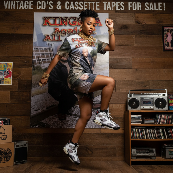 •KINGSTA ~ AGAINST ALL ODDS• ~1997 OG SEALED PRESSING~ (CASSETTE TAPE)