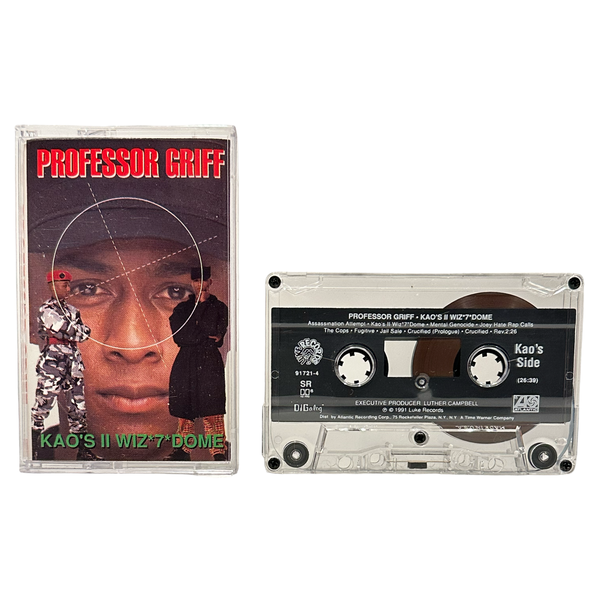 •PROFESSOR GRIFF - KAO’Z II WIZ *7* DOME• ~1991 OG PRESSINGS~ (CASSETTE TAPE)