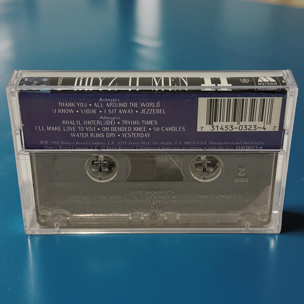 •BOYZ II MEN - II• ~1994 OG PRESSING~ (CASSETTE TAPE)