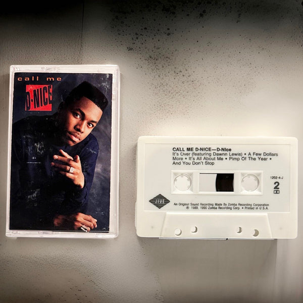 •D•NICE ~ CALL ME D-NICE• (1990 OG PRESSING) (CASSETTE TAPE) (2)