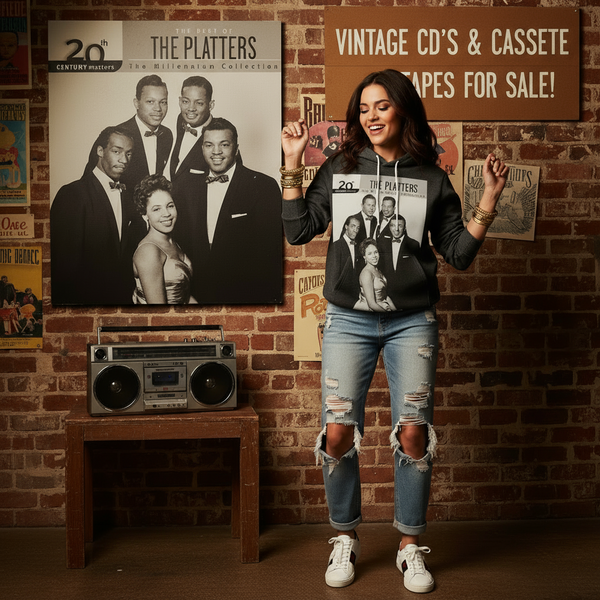 •THE PLATTERS - THE BEST OF• ~1999 MILLENNIUM COLLECTION~ (CD & CASSETTE TAPE)