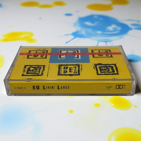 •E.U. - LIVIN’ LARGE• ~1989 OG PRESSING~ (CASSETTE TAPE)