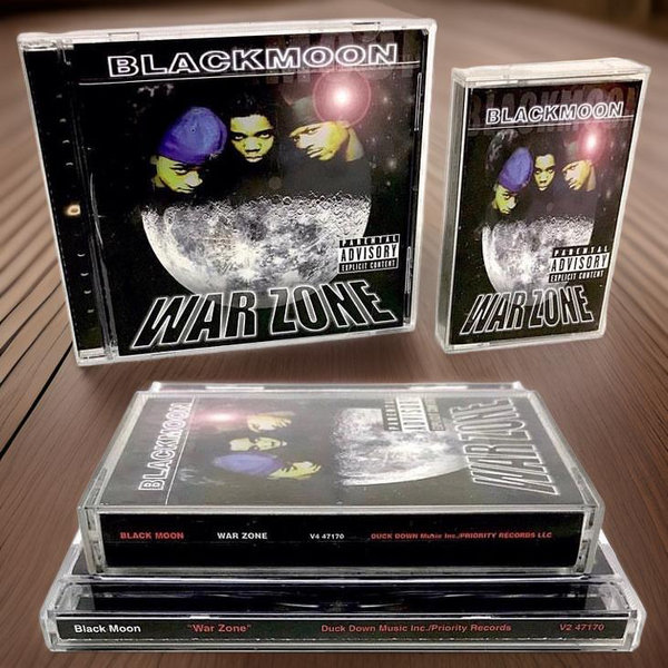 •BLACK MOON - WAR ZONE• (1999) (CASSETTE & CD AVAILABLE) (ORIGINAL PRESSINGS)