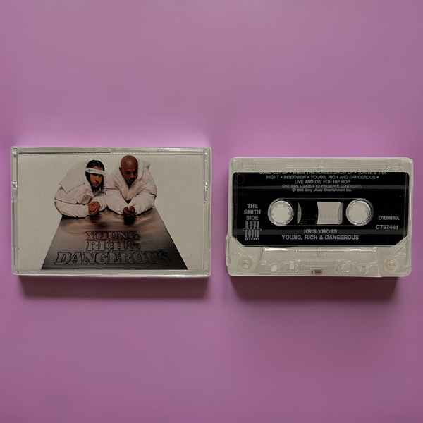 •KRIS KROSS ~ YOUNG, RICH & DANGEROUS• ~1996 OG PRESSING~ (CASSETTE TAPE)