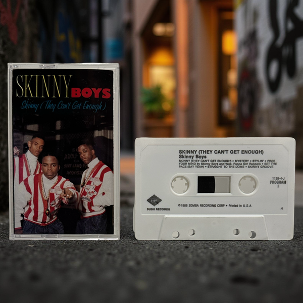 •SKINNY BOYS - SKINNY (THEY CAN’T GET ENOUGH)• ~1988 OG PRESSING~ (CASSETTE TAPE)