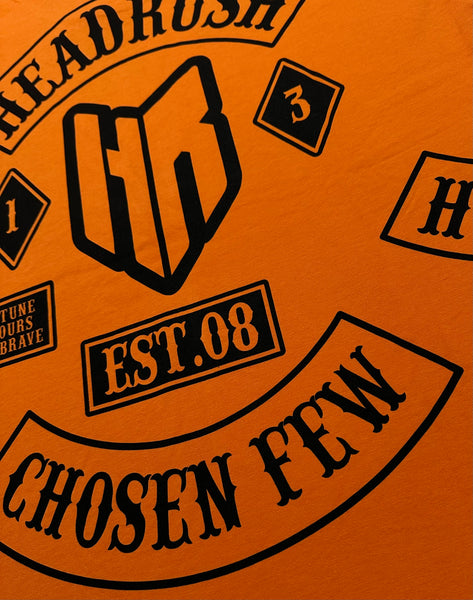 *HEADRUSH* (Orange) ~The Chosen Few~ Short Sleeve T-Shirts