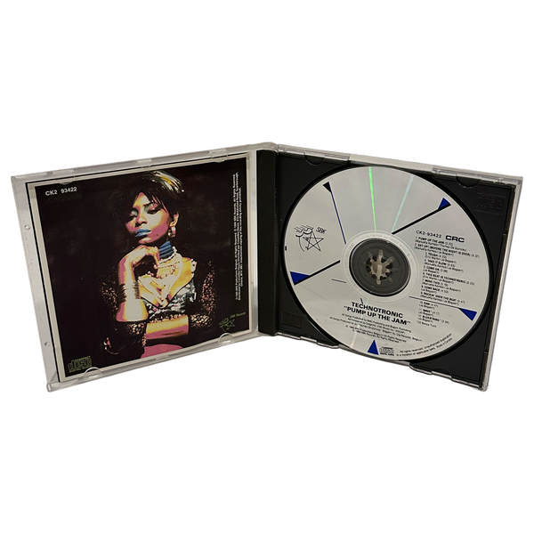 •TECHNOTRONIC - PUMP UP THE JAM THE ALBUM• ~1989 OG PRESSINGS~ (CD & CASSETTE TAPE)