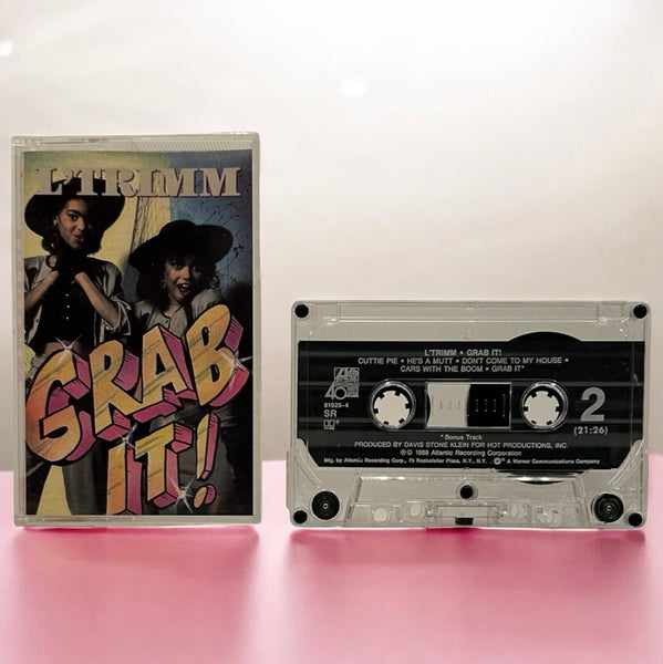 •L’TRIMM - GRAB IT!• ~1988 OG PRESSING~ (CASSETTE TAPE) (1)
