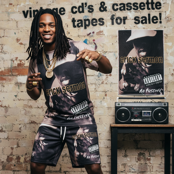 •ERICK SERMON - NO PRESSURE• ~1993 OG PRESSING~ (CASSETTE TAPE) (2)