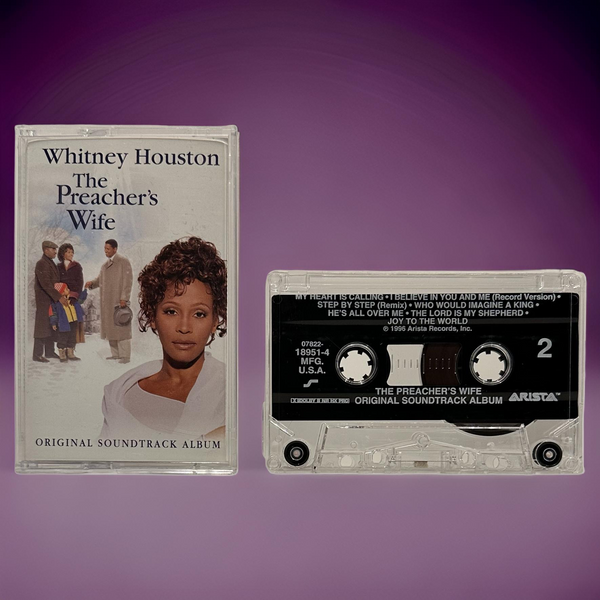 •THE PREACHER’S WIFE ~ SOUNDTRACK• ~1996 OG PRESSING~ (CASSETTE TAPE)