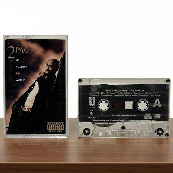 •2PAC - ME AGAINST THE WORLD• ~1995 OG PRESSING~ (CASSETTE TAPE)