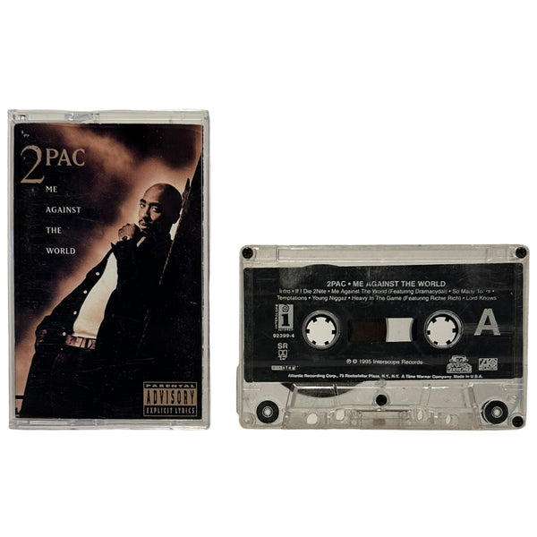•2PAC - ME AGAINST THE WORLD• ~1995 OG PRESSING~ (CASSETTE TAPE)