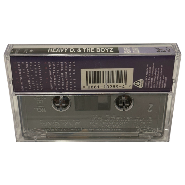 •HEAVY D. & THE BOYZ - PEACEFUL JOURNEY• ~1991 OG PRESSING~ (CASSETTE TAPE)