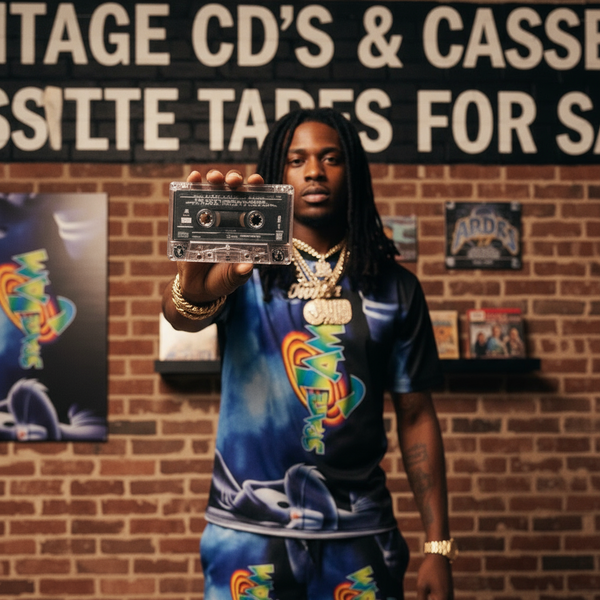 •SPACE JAM - MUSIC FRIM AND INSPIRED BY THE MOTION PICTURE• ~1996 OG PRESSINGS~ (CASSETTE TAPE)