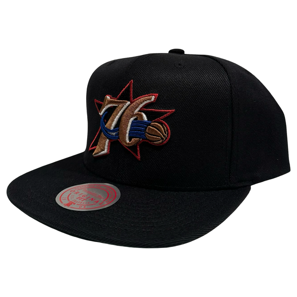 *Philadelphia 76ers* snapback hats by Mitchell & Ness